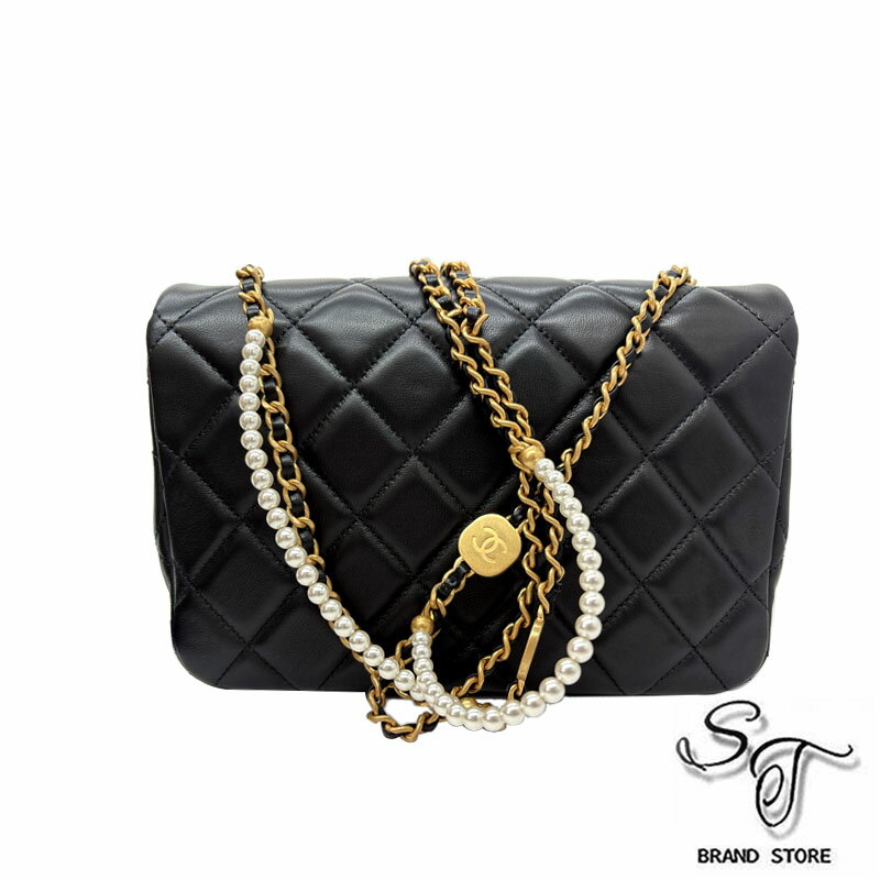 ■シャネル■ CHANEL ミニフラップバッグ／AS5352／ランダム番台／ゴールド金具／シ...