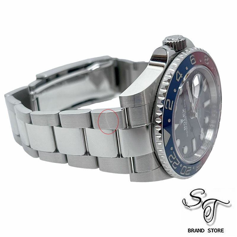 ■ロレックス■ROLEXGMTマスターII 126710BLRO/SS/自動巻/オイスターブレスレット/メンズ時計　【中古A】