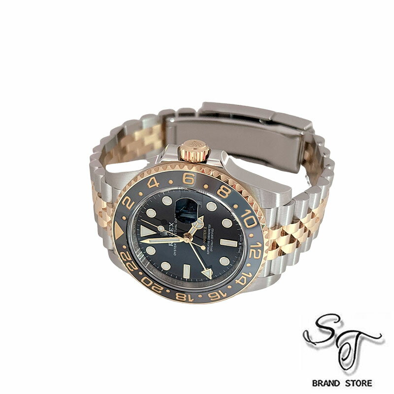 ■ロレックス■ROLEXGMTマスターII 126713GRNR ランダムシリアル ブラック メンズ 腕時計【中古A】