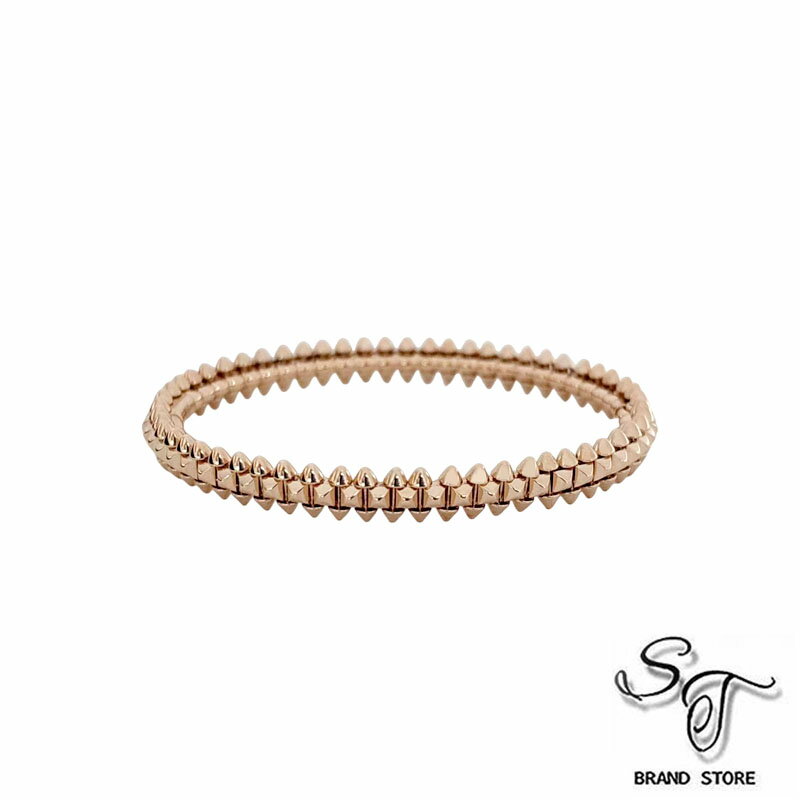 樂天商城 - ■カルティエ■Cartierクラッシュ ドゥ カルティエ ブレスレット バングル 750(PG) バングル　#15 重量約27g【中古A】【仕上げ済み】