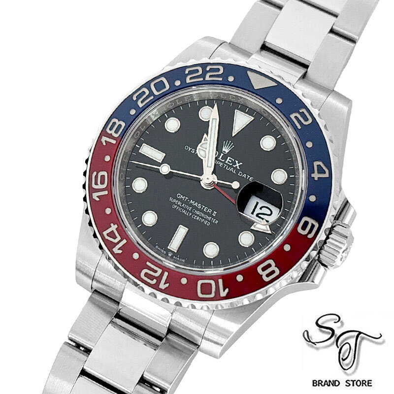 ロレックス ROLEXGMTマスターII 126710BLRO SS 自動巻き オイスターブレスレット メンズ時計 中古A shanghaimodern-10008403 ブランドストアーST サンプル画像2