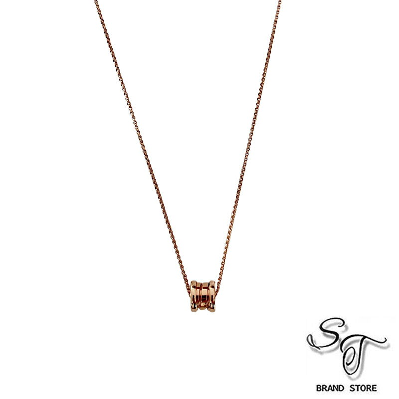 ■ブルガリ■BVLGARI ブルガリ/ネックレス/ビー・ゼロワン/B-ZERO1/ミニ ネックレス/K18PG/重量約7.04g【中古A】【本体のみ】