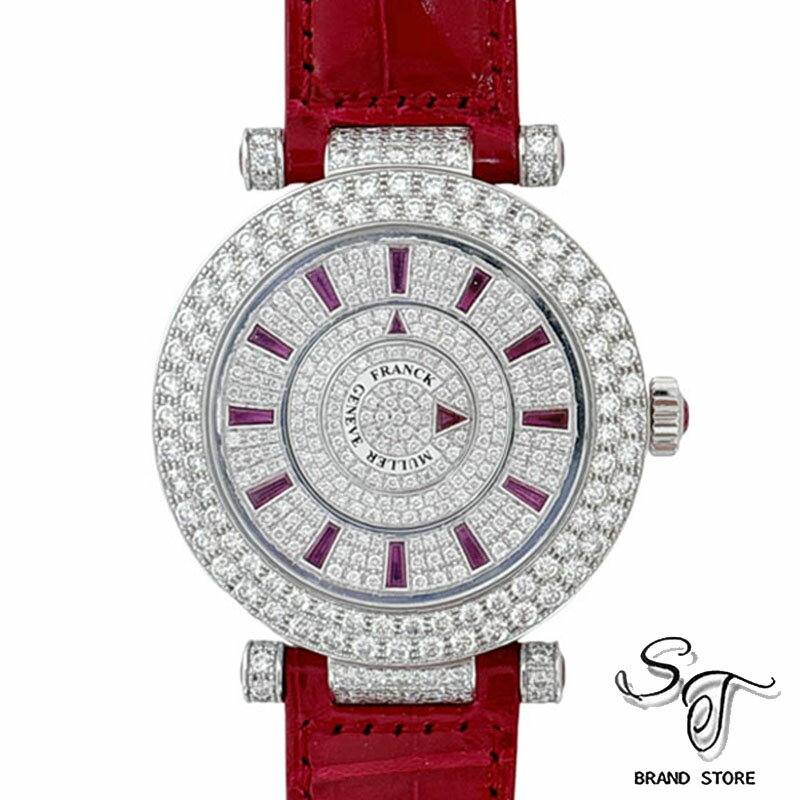 FRANCK MULLER - ■フランクミュラー■FRANCK MULLERダブルミステリーダイヤモンド 腕時計 DBL MYST D CD 42-レッド