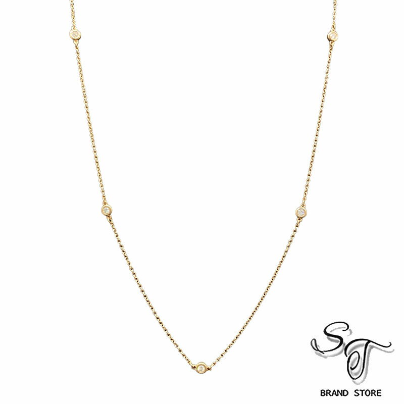 Other , Materials - ■ティファニー■TIFFANY&Co.ティファニー バイザヤード チェーンネックレス 46cm 約3g 【中古A】