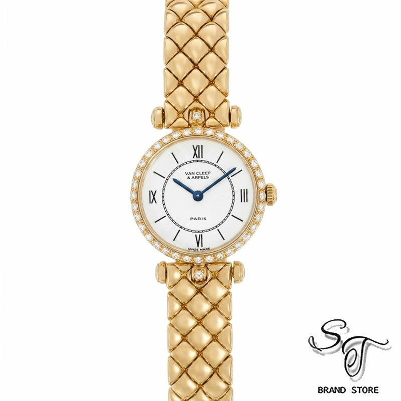 乐天商城 - 【Van Cleef & Arpels 】ヴァンクリーフ＆アーペル ラ・コレクション スポーツ 18901B1 YG QZ 【中古A 】【ダイヤル傷あり】