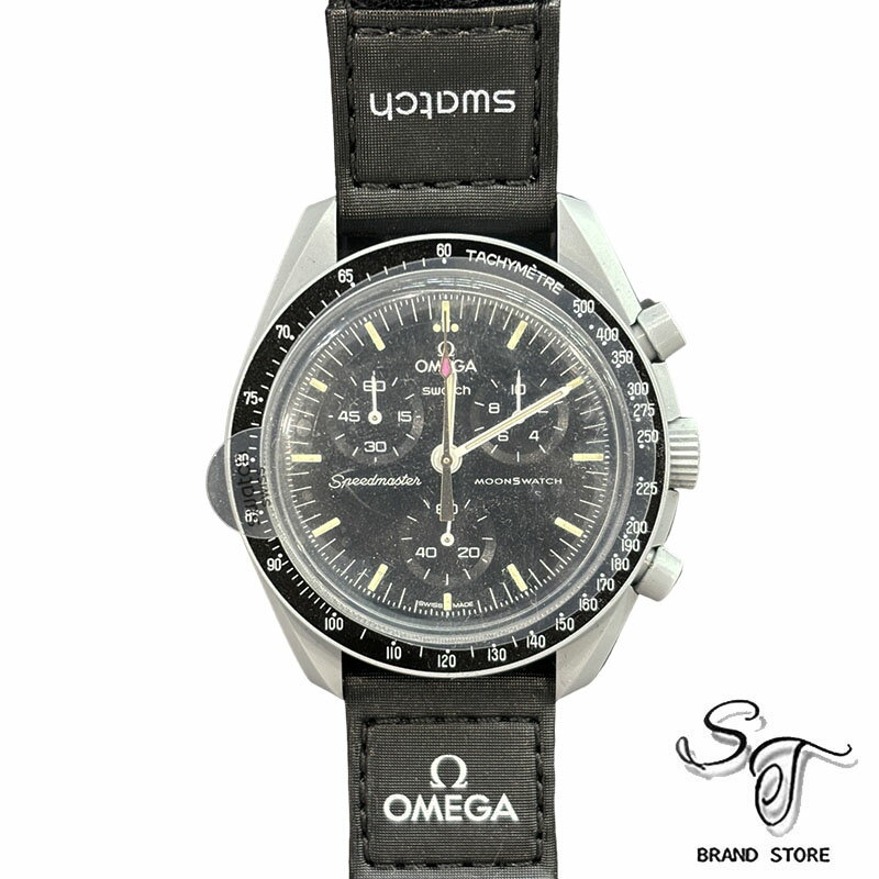 ■スウォッチ×オメガ ■Swatch×OMEGA スウォッチ オメガ バイオセラミック ムーンウォッチ ミッショントゥムーンシャイン SO33M102-105