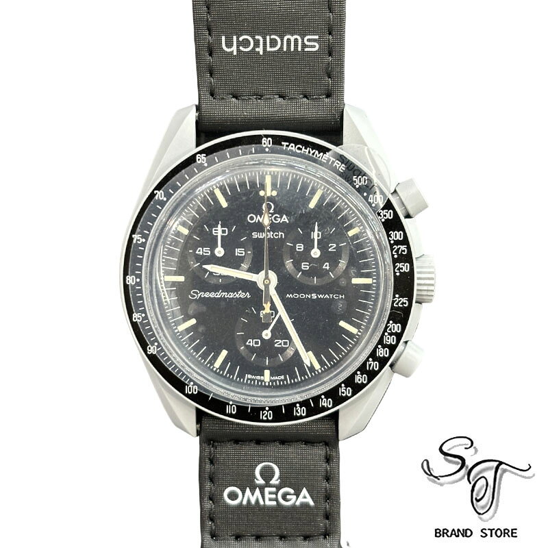 ■スウォッチ×オメガ ■Swatch×OMEGA スウォッチ オメガ バイオセラミック ムーンスウォッチ ミッショントゥザムーン SO33M102-111