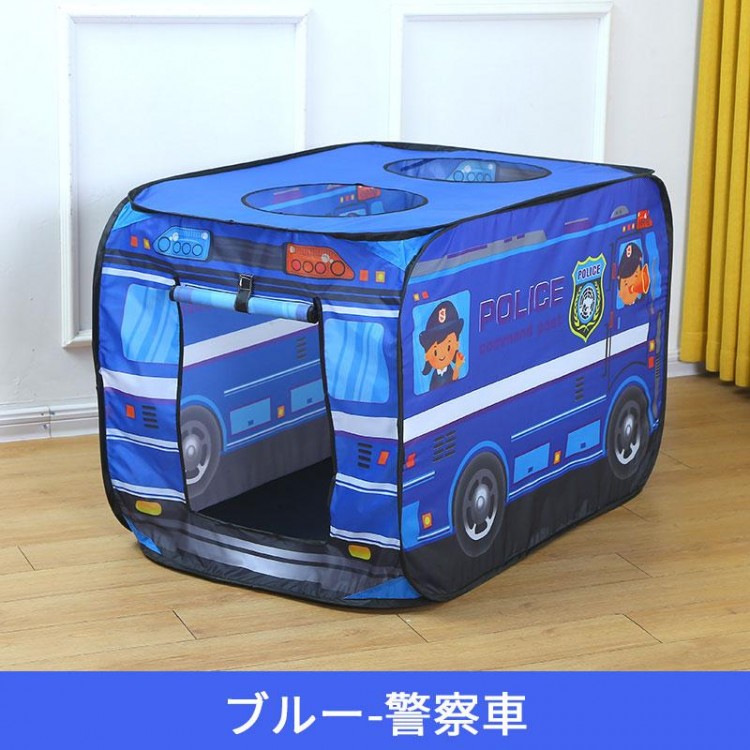 Travel companionの【早い者勝ち★先着10名：300円Offクーポン】子供テント キッズテント 車 かわいい 知育玩具 室内テント 112*70*75cm 誕生日プレゼント 出産祝い マット付き 軽量 子供の日 クリスマスプレゼント ギフト 新 プレゼント男の子 女の子｜アングル2