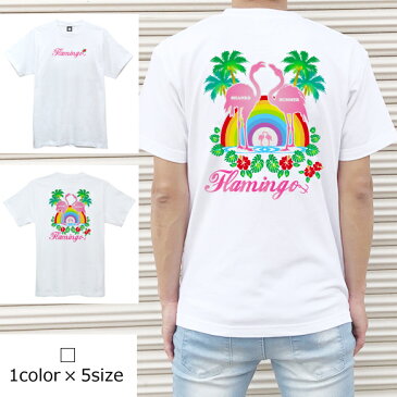 【送料無料】Flamingo/SHANKSからSUMMER Tシャツの登場☆ハワイアンを感じさせるカジュアルTシャツ☆釣りパーカー！釣りT！ロゴT！レディース！釣りTシャツ！タイラバ！バス釣り！エギング！ロックフィッシュ！