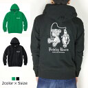 【送料無料】Paisley Bears Zip Hoodie/大人気シリーズからペイズリー柄の登場☆ペイズリーシルエットのクマさんがビッグベイトで釣りあ..