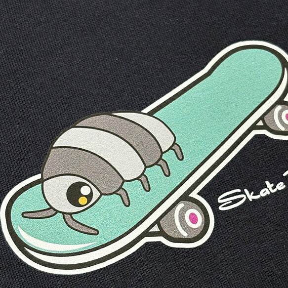 【送料無料】だんごむしスケートボードTシャツ/みんな大好きなだんごむしの登場です♪