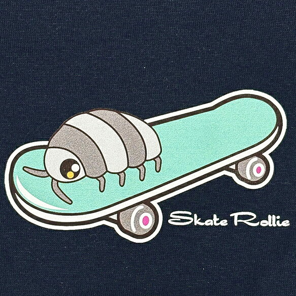 【送料無料】だんごむしスケートボードTシャツ/みんな大好きなだんごむしの登場です♪