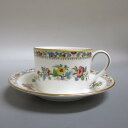 廃盤品2インペロ★コールポート/ COALPORT Ming Rose/ミングローズ カップ&ソーサー 金彩/薔薇 新入荷【中古】