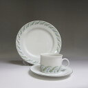 ★ドイツ Melitta /メリタ社 Friesland /フリースランド カップ&ソーサー+ケーキプレート トリオ ドイツ 新入荷【中古】