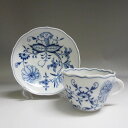 ★マイセン/Meissen ブルーオニオン カップ&ソーサー ティー・コーヒー兼用 新入荷【中古】