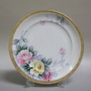 ★名古屋製陶所/MEITO CHINA φ19cm プレート シャクヤク/ハンドペイント/里帰り 新入荷【中古】