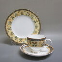 ★廃盤★ウェッジウッド/ Wedgwood インディア/INDIA カップ&ソーサー+プレート トリオ 新入荷【中古】