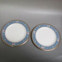 ★ノリタケ/Noritake GRAND TERRACE/グランドテラス　裏印アラジンランプ φ21.5プレート2枚セット 新入荷【中古】