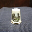 英国製★Thimble　指ぬき　CANTERBURY　CATHEDRAL　カンタベリー大聖堂 新商品【中古】