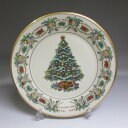 ★レノックス/LENOX U.S.A クリスマスイヤープレート 1998年 φ27 新入荷【中古】