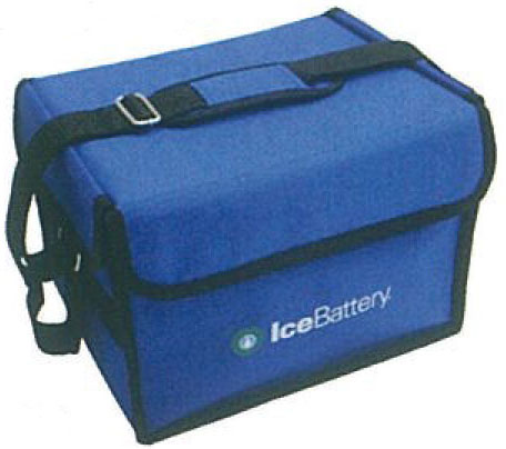まつうら　保冷バッグ　10℃水分補給IceBattery（アイスバッテリー）クールバッグ　横型　保冷剤1枚付き　154716