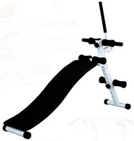 エクササイズ機器/トレーニング機器腹筋や背筋がしやすいように設計されたシットアップベンチ！腹筋トレーニング器具　シットアップベンチ腹筋台　シットアッププベンチS-1