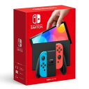 【訳あり新品 外箱傷あり】Nintendo Switch 有機ELモデル HEG-S-KABAA [ネオンブルー・ネオンレッド] 任天堂 ニンテンドースイッチ ゲーム機 本体 新型 新品 他店保証印なし