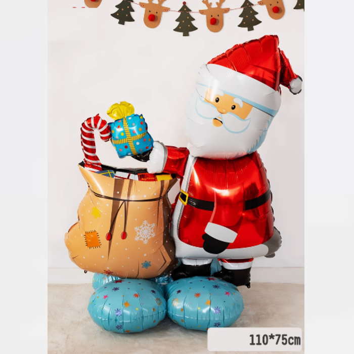 Rakuten - クリスマスバルーン クリスマス風船 クリスマスデコレーション クリスマスパーティーグッズ アルミバルーン 飾り付け クリスマス飾り
