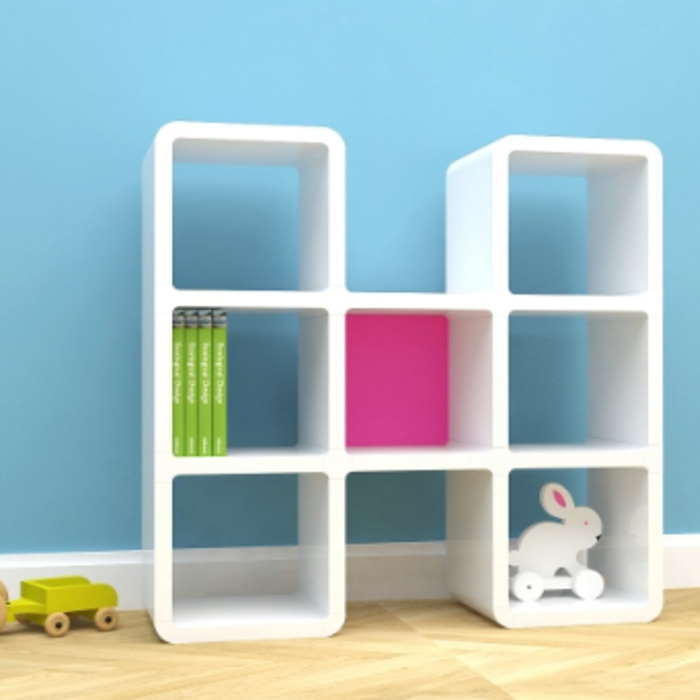 Rakuten - 本棚 収納ボックス キューブボックス cubebox カラーボックス 彩りキューブ 組み替え自由 拡張可能 棚 ディスプレイラック シェルフ 本棚 おしゃれ 収納 ラック CUBEBOX【汚れが付きにくい】【洗える】本棚 キューブボックス 収納BOX カラーボックス 収納箱 店舗仕器