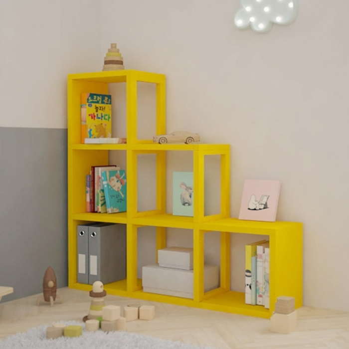 パネルとジョイントで簡単組み立て♪　 基本のカラーからポップなカラーまで豊富なカラーバリエーション。どんなお部屋にも合わせやすい。 イメージやインテリアに合わせてお好きな色で空間演出。部品パーツ追加で棚数などいつでも追加も可能！ キッチン収...