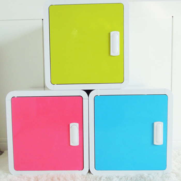 ロッカー 鍵付き 収納ボックス キューブボックス cubebox カラーボックス 彩りキューブ 組み替え自由 棚 ディスプレイラック シェルフ 本棚 おしゃれ 収納 ラック CUBEBOX【汚れが付きにくい】【洗える】本棚 キューブボックス 収納BOX カラーボックス 収納箱 店舗仕器