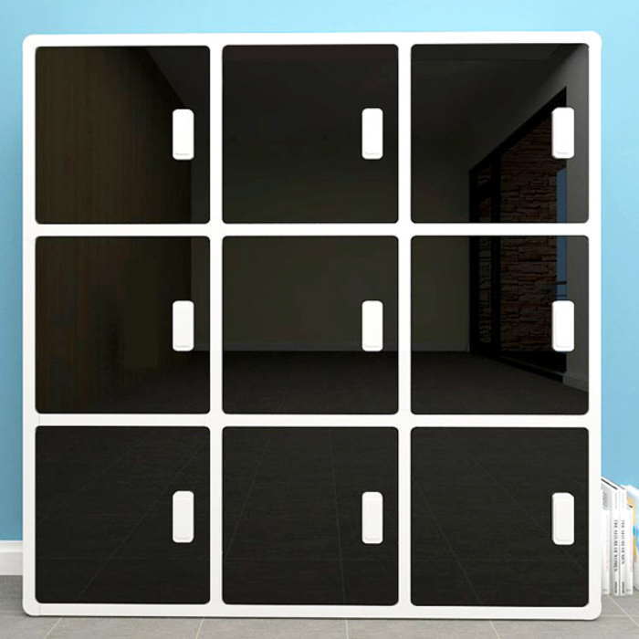 ロッカー 鍵付き 収納ボックス キューブボックス cubebox カラーボックス 彩りキューブ 組み替え自由 ..