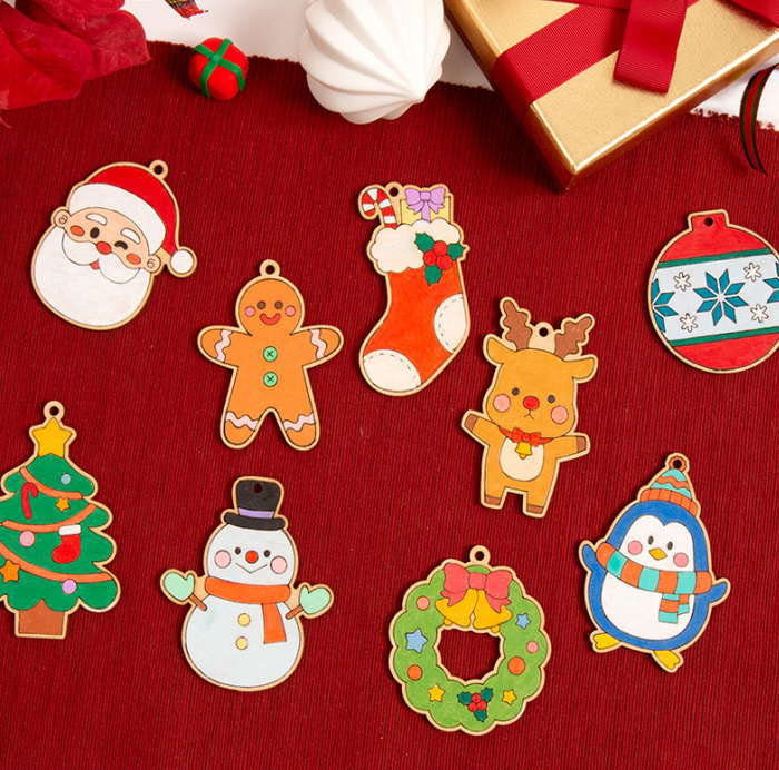 ���ꥹ�ޥ����� �ĥ꡼����DIY (9��SET)������ DIY ���ꥹ�ޥ� �Ҷ����� ���٥�� �ѡ��ƥ���