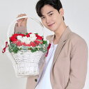 ソープフラワー 花かご 薔薇 はなかご バスケット シャボンフラワー ソープフラワー ギフト