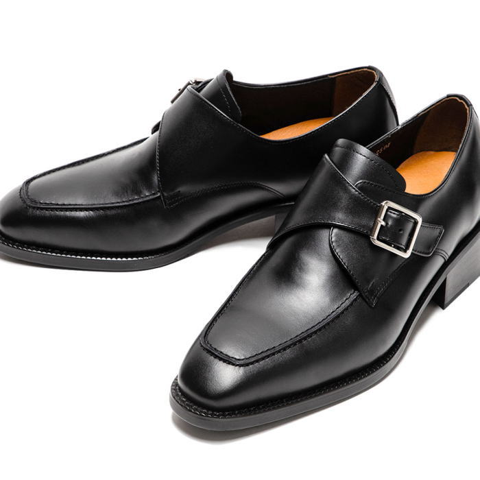 モンクシューズ レザーシューズ メンズ オーダーシューズ メンズレザー 本革シューズ ハンドメイドシュ..