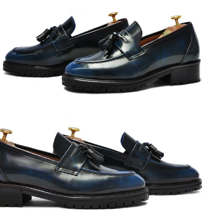 レザーローファー 本革ローファー メンズレザーシューズ メンズビジネスシューズ メンズ 本革 オーダー..