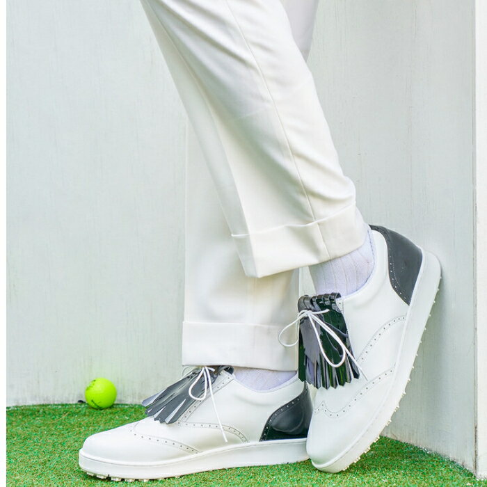ゴルフシューズ おしゃれ ゴルフシューズ スパイクレス ゴルフ 靴 本革 オーダーシューズ 靴
