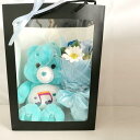ソープフラワー 花束 5本 人形花束 フラワーギフト GIFT FOR YOU ギフトフォーユー