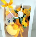 ソープフラワー 花束5本 人形花束 フラワーギフト GIFT FOR YOU ギフトフォーユー