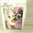 ソープフラワー 花束5本 人形花束 フラワーギフト GIFT FOR YOU ギフトフォーユー