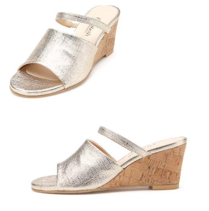 ウエッジヒールレザーサンダル 本革サンダル オーダーシューズ 小さいサイズ 大きいサイズ