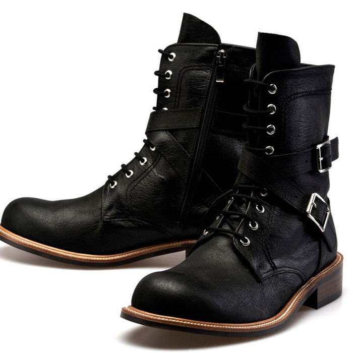 レザーブーツ ハンドメイド シューズ メンズブーツ 本革ブーツ オーダーシューズ レザー シューズ 靴