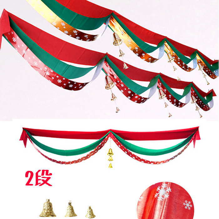 Other - クリスマス POPハンガー(2段) 天吊りガーランド パーティー イベント店舗装飾 店舗演出 飾り付け パーティ飾り 飾り付け サプライズ