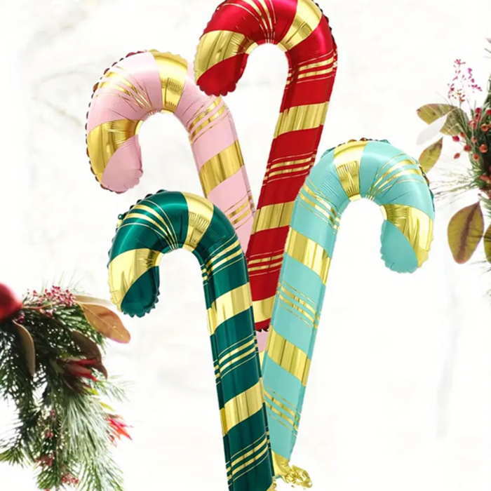 Rakuten - バルーンクリスマス ステッキ クリスマス飾り 風船 クリスマス 誕生日 パーティー イベント 店舗演出 飾り付け パーティ飾り 飾り付け サプライズ
