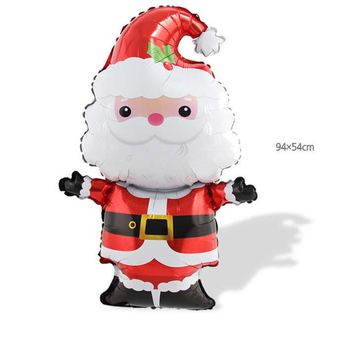 Rakuten - バルーンクリスマス サンタ クリスマス飾り 風船 クリスマス 誕生日 パーティー イベント 店舗演出 飾り付け パーティ飾り 飾り付け サプライズ