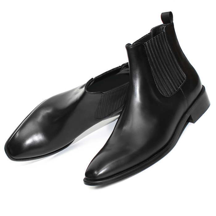 チェルシーブーツレザーブーツレース...