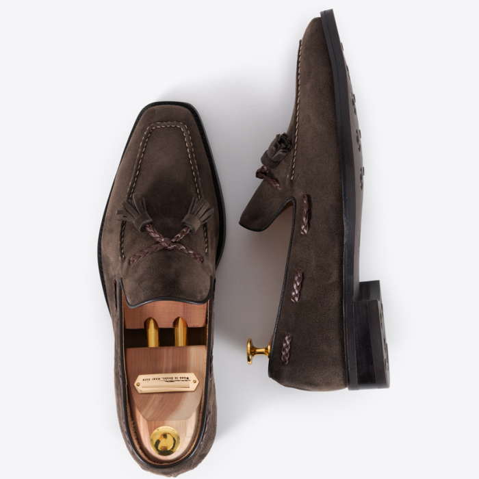 ローファー メンズ レザーローファー レザーシューズ メンズシューズ ハンドメイドシューズ オーダーシューズ 本革 靴