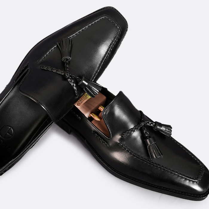 ローファー フリンジ タッセルローファー メンズ レザーローファー レザーシューズ メンズシューズ ハンドメイドシューズ オーダーシューズ 本革 靴