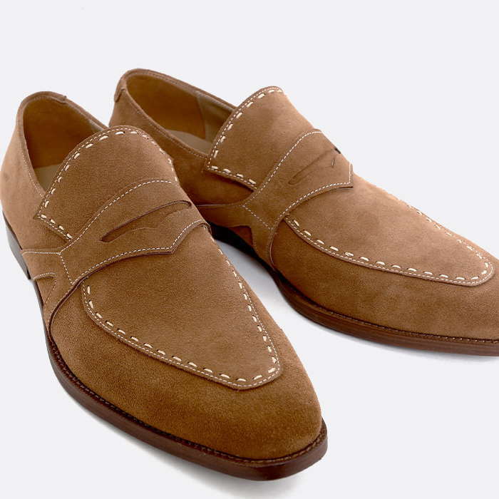 ローファー メンズ レザーローファー レザーシューズ メンズシューズ ハンドメイドシューズ オーダーシューズ 本革 靴