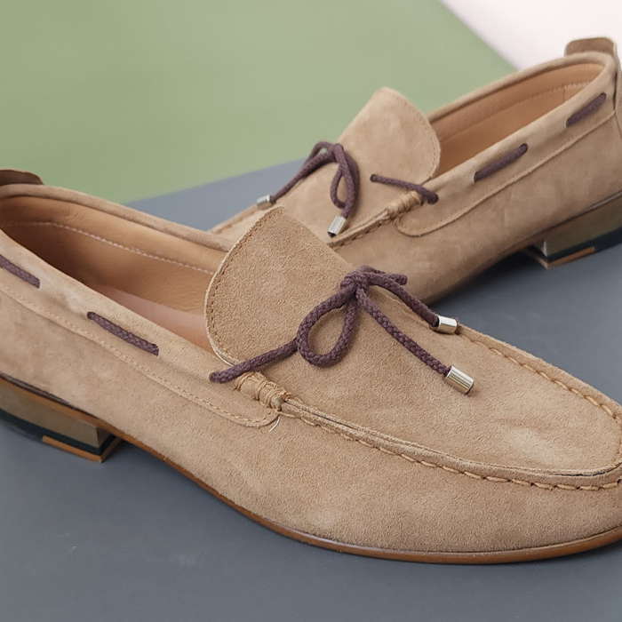 スエードレザーローファー ローファー レザーローファー メンズローファー 本革 レザーシューズ オーダーシューズ